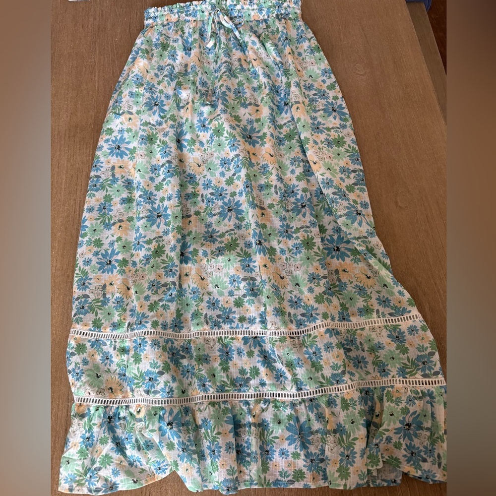 Petal & Pup Floral Maxi Skirt - US size 4 NWOT